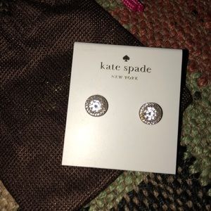 NWT Kate Spade diamond studs